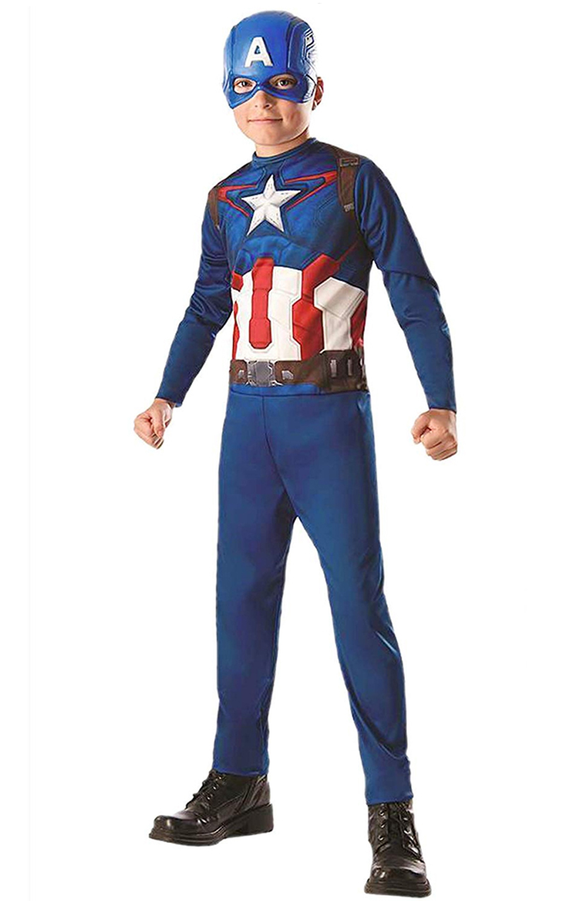 Childs Captain America Costume
