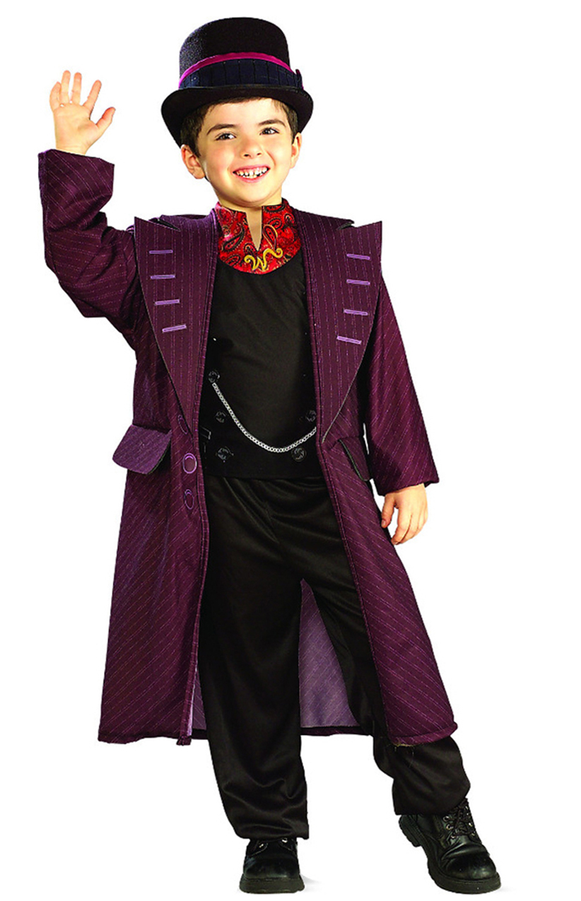 Childs Official Willy Wonka Costume
