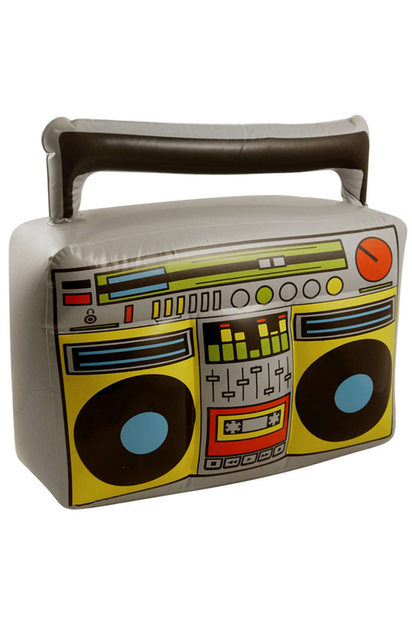 Inflatable Grey Boombox