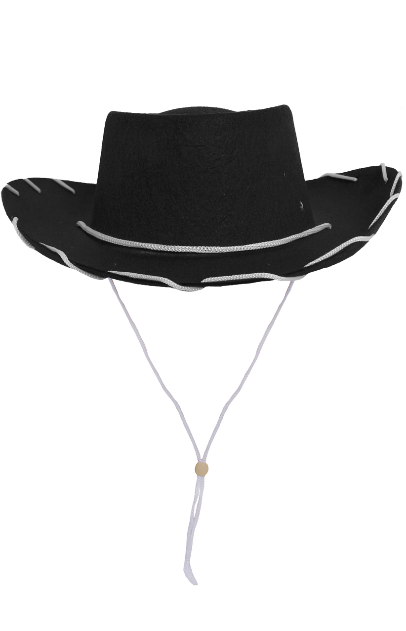 Childs Black Cowboy Hat