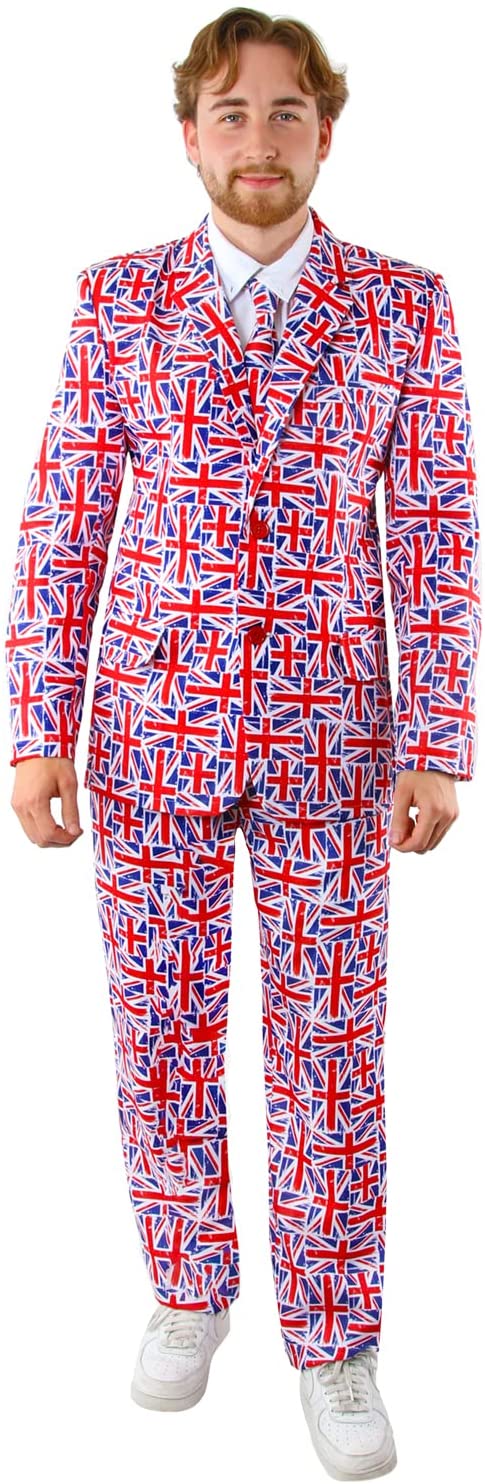 Adults Union Jack Suit