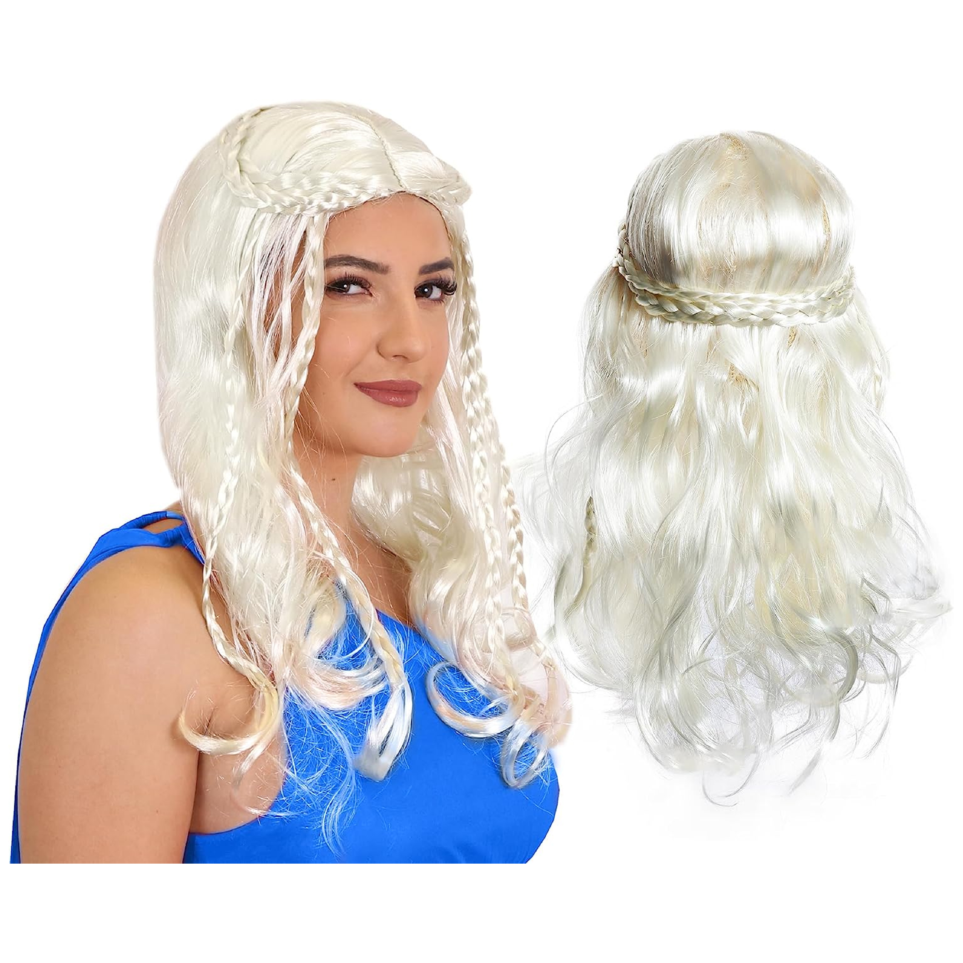 Mother of Dragon Blonde Wig
