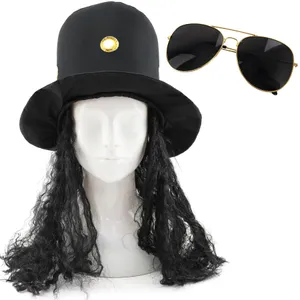 Adults Guitar Hero Costume Set – Rock Star Hat & Glasses