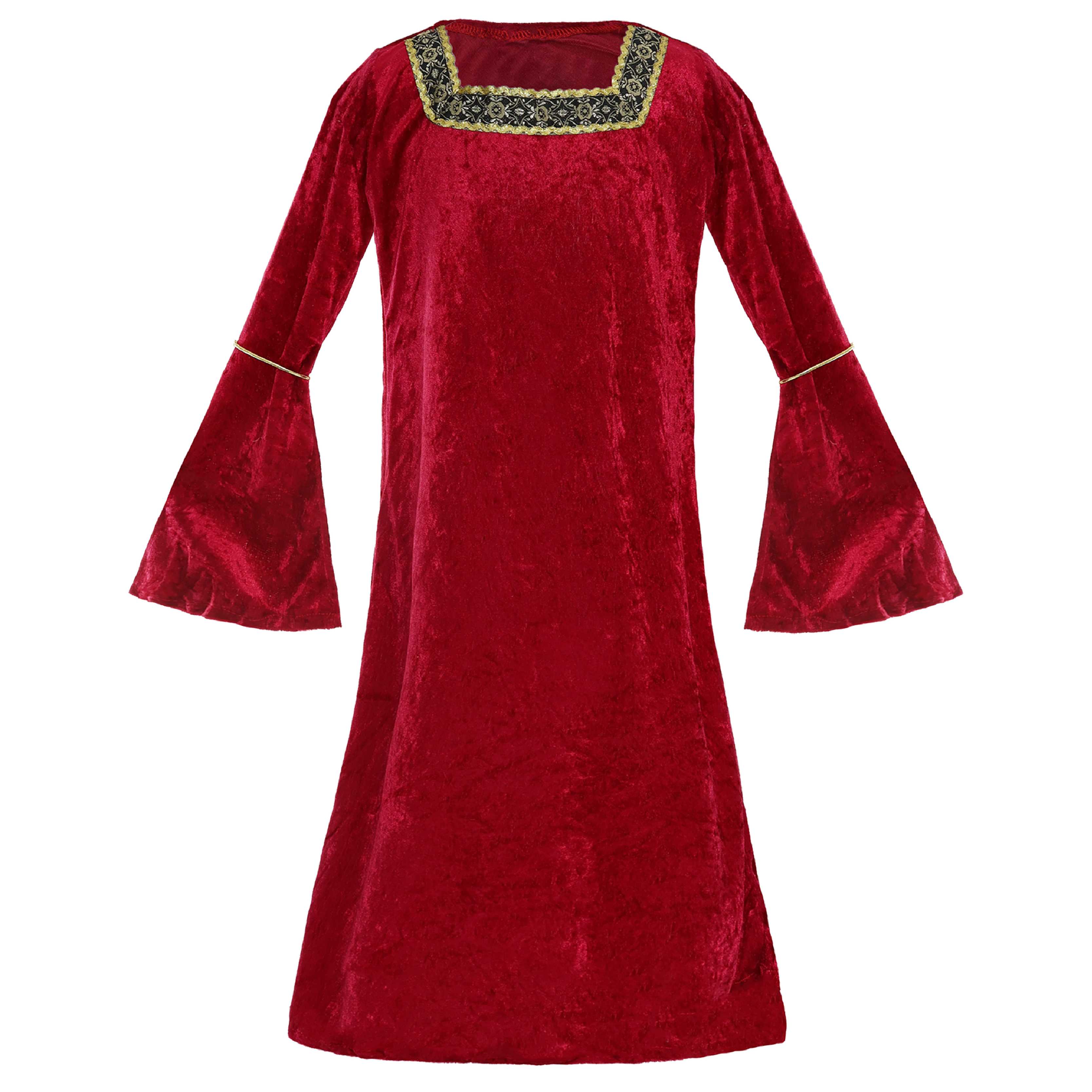 LADY OF THE PALACE RED TUDOR DRESS