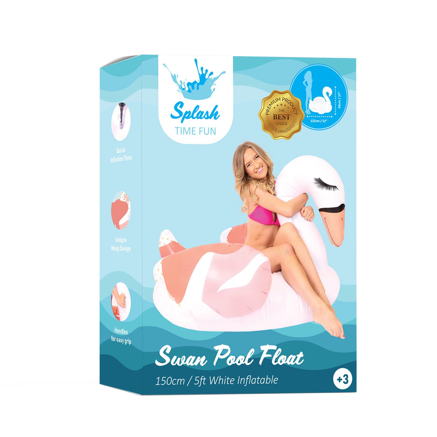 Swan box white