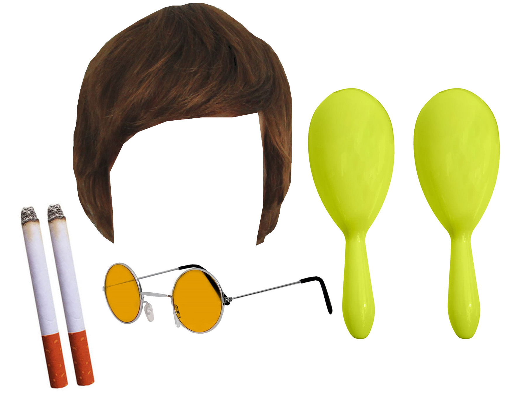 Liam Gallagher 6 Piece  Accessory Costume Set