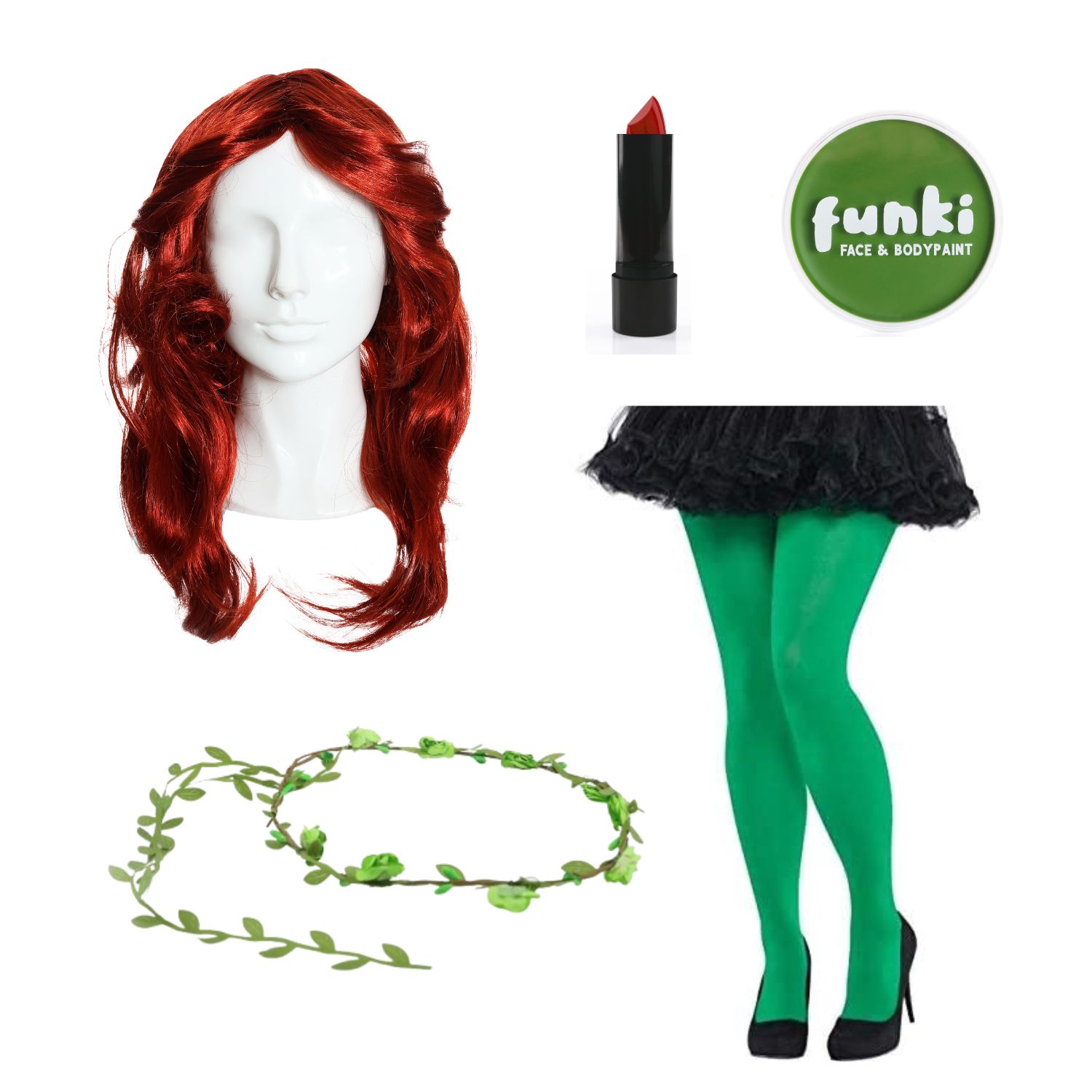 Ladies Green Ivy Costume