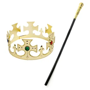 Kings Crown and Gold Top Cane