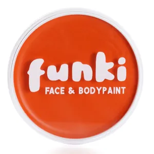 Funki Orange Face and Body Paint Pot
