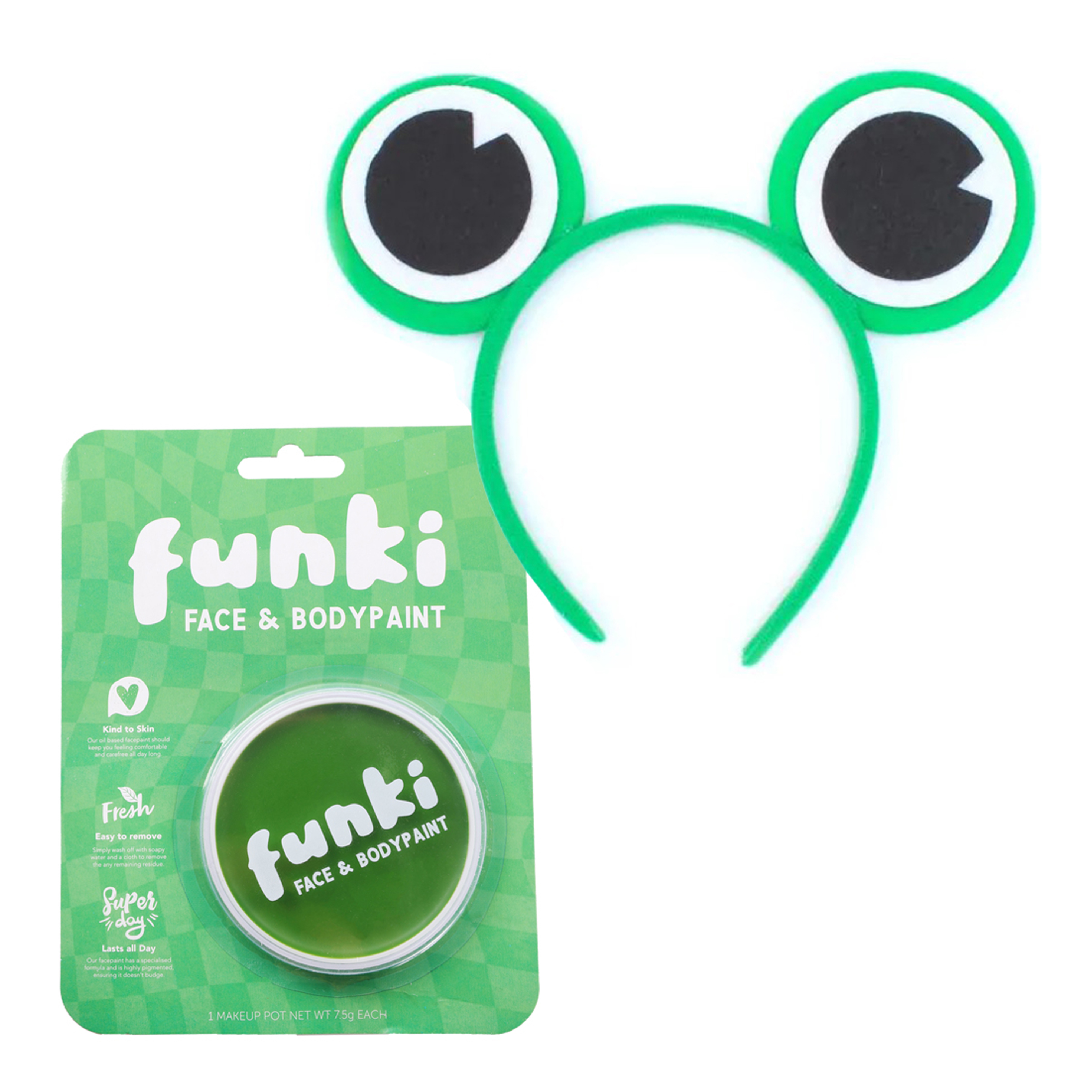 Green Frog Accessory Set