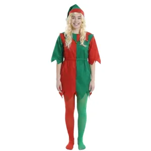 Ladies Jovie Costume | 3 Pcs | Elf Tunic, Tights & Wig