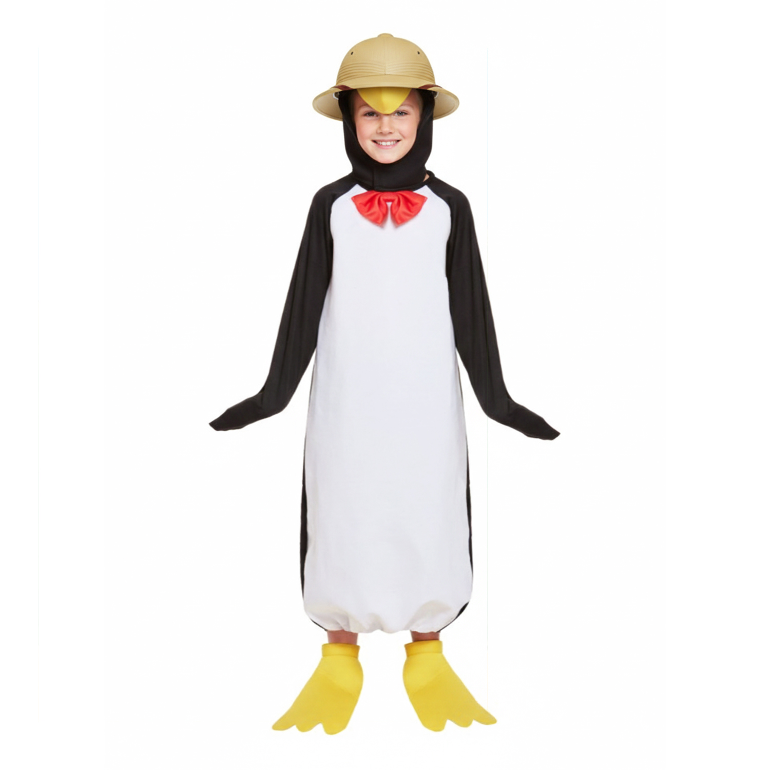Kids Time Travelling Penguin Costume | 2 Pcs | Penguin Costume & Hat