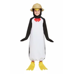 Kids Time Travelling Penguin Costume | 2 Pcs | Penguin Costume & Hat
