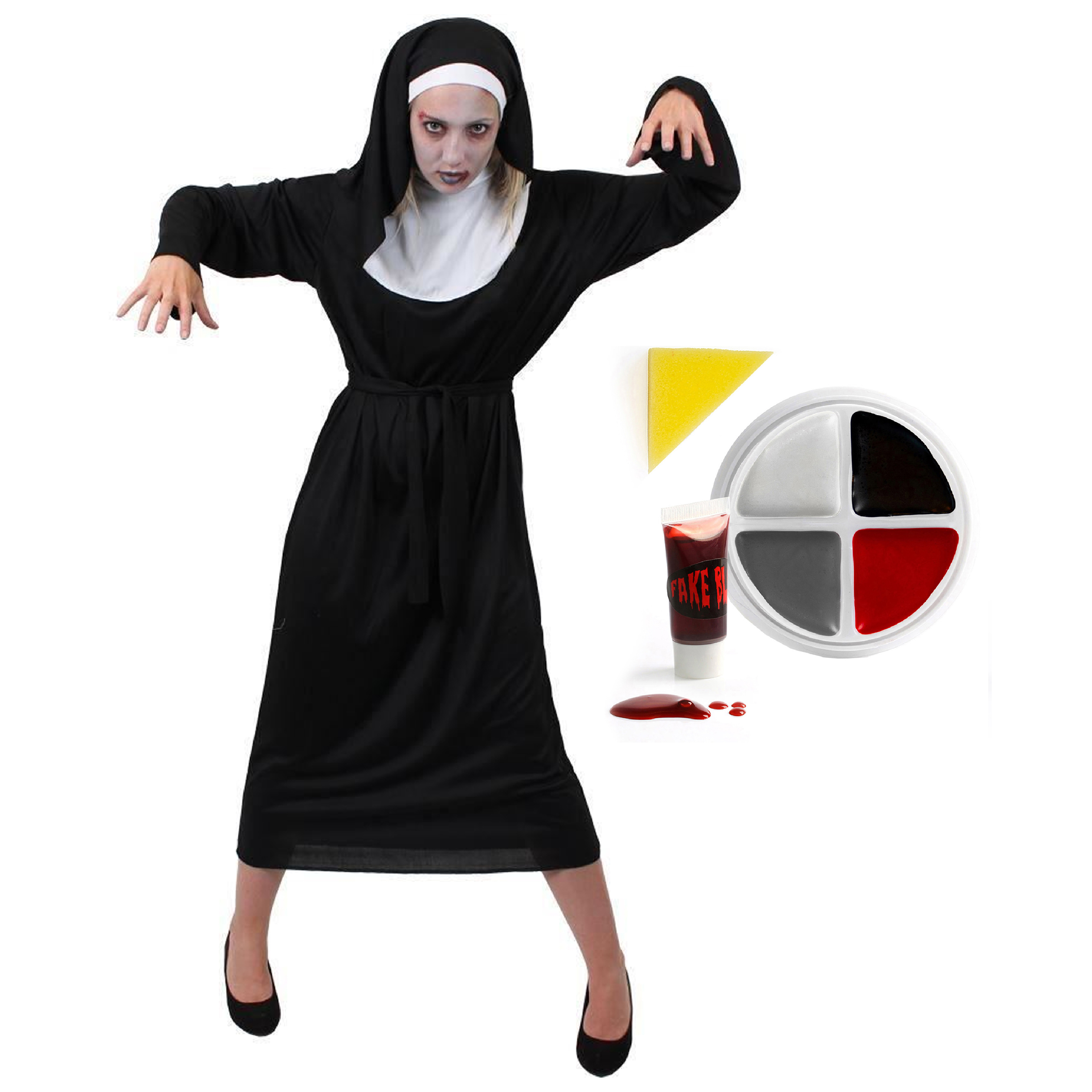 Adults Nun Zombie Costume