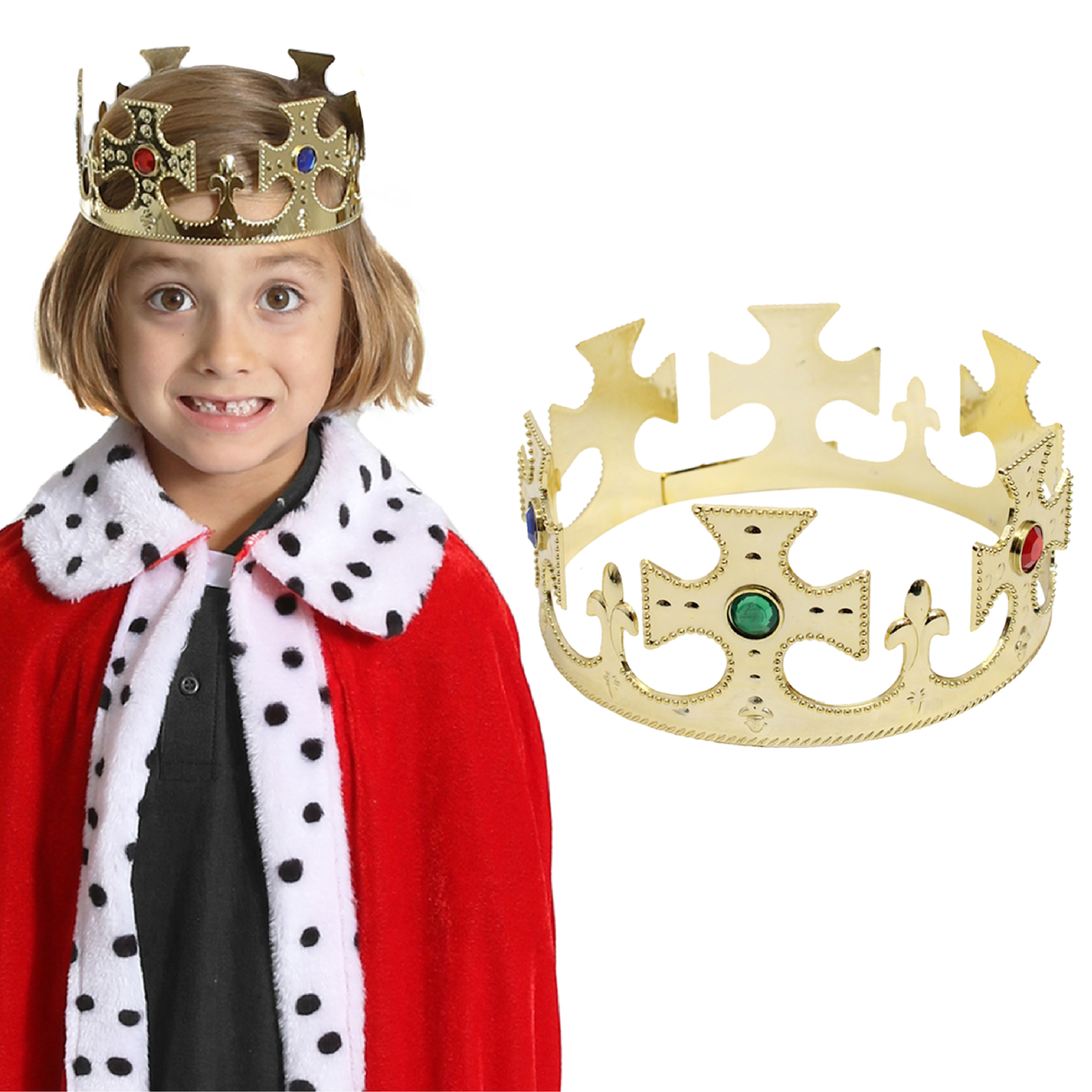 Child's Gold Crown with Jewels
