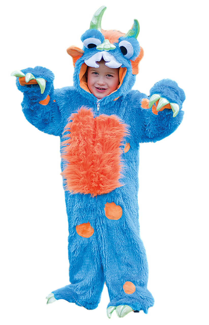 Toddler Blue Monster Costume