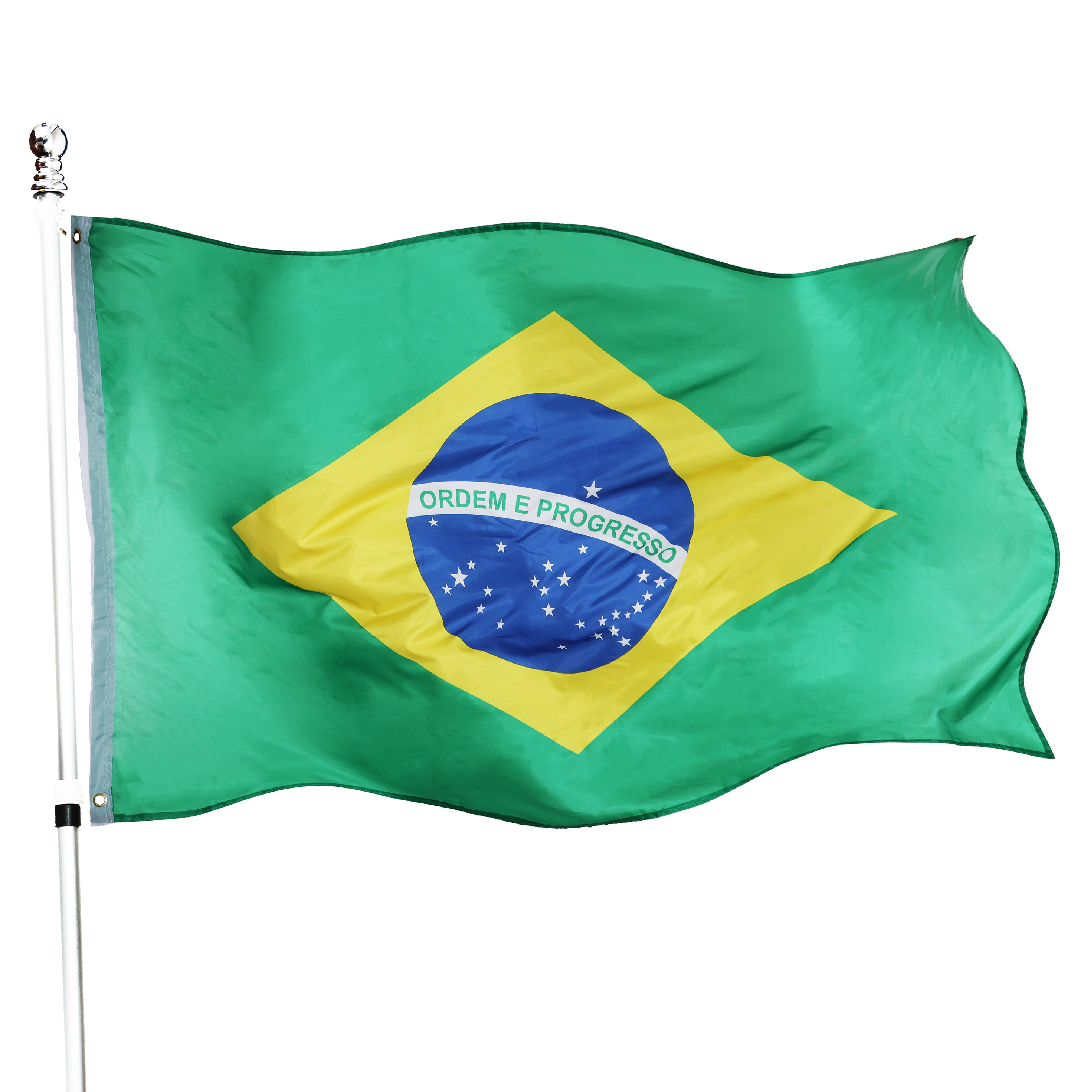Large 5ft X 3ft Brazil Flag