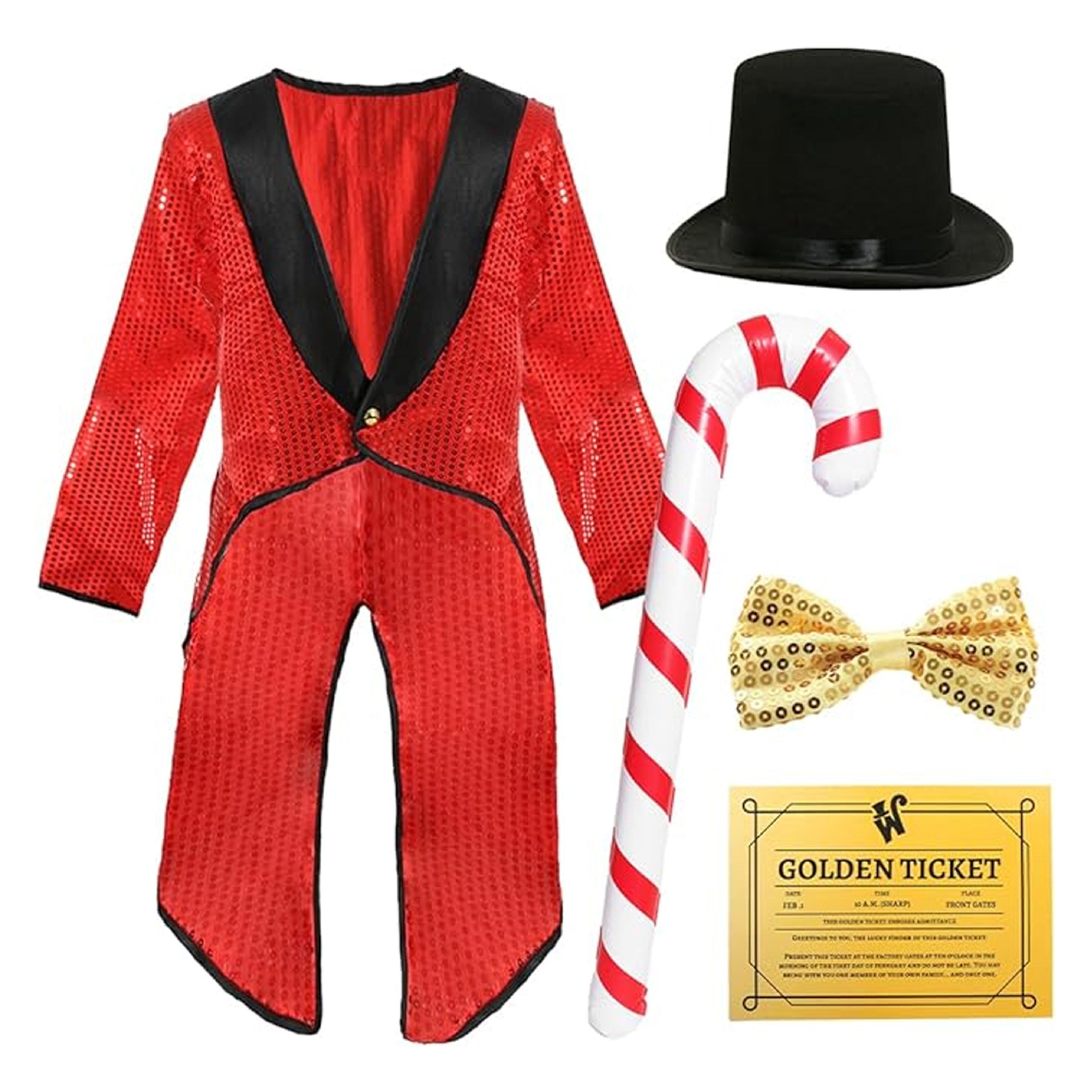 Adults Chocolate Factory Boss Costume with Tailcoat