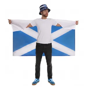 Scottish Supporter Set | 2 Pcs | Reversible Bucket Hat & Flag Cape