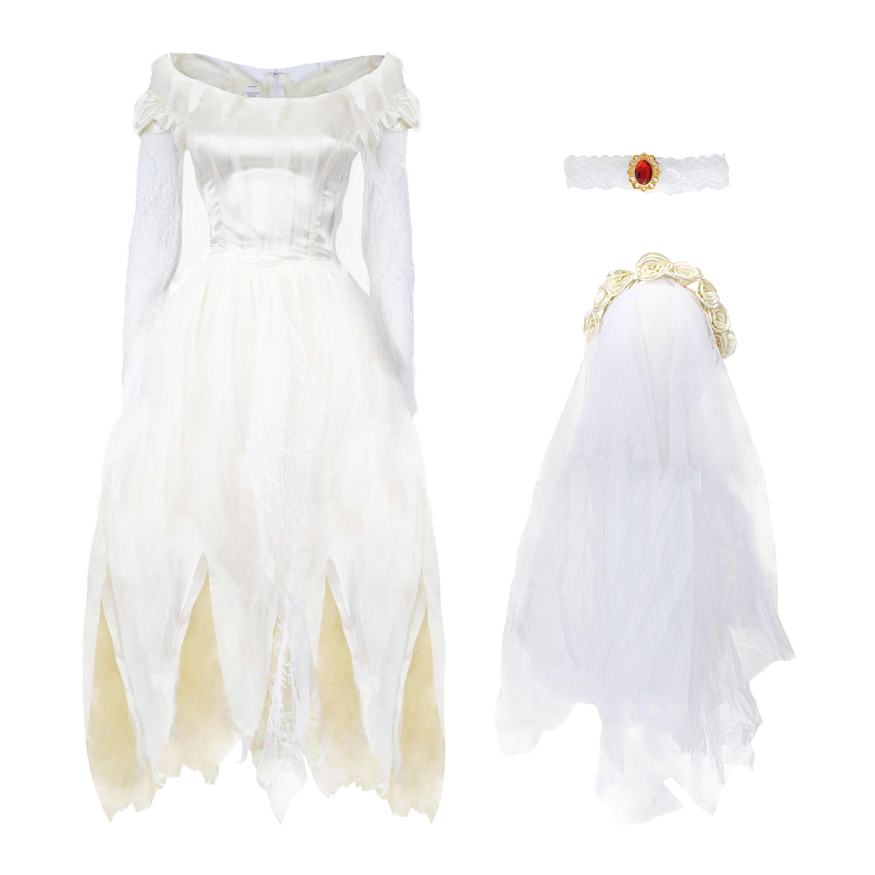 Ladies Ivory Corpse Bride