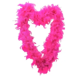 Hot Pink Feather Boa 80g