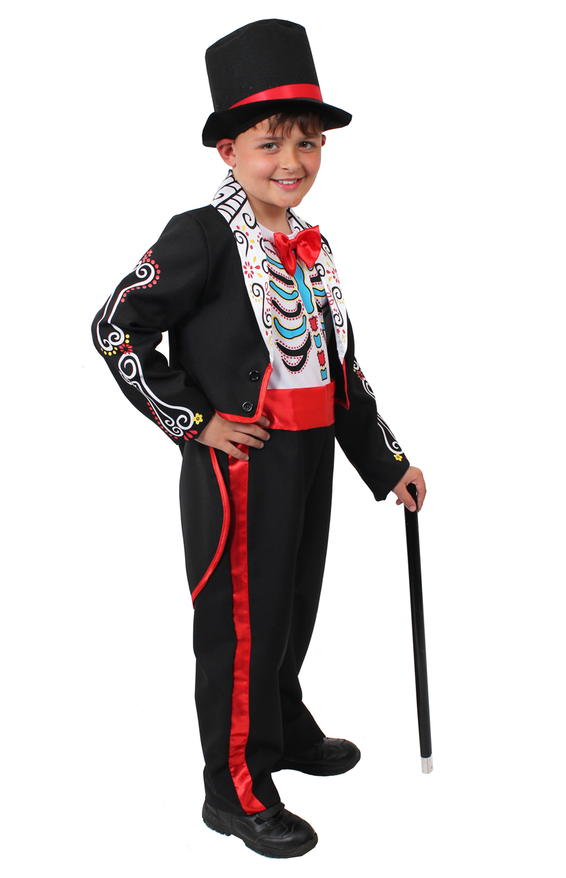 boys day of the dead costume 2