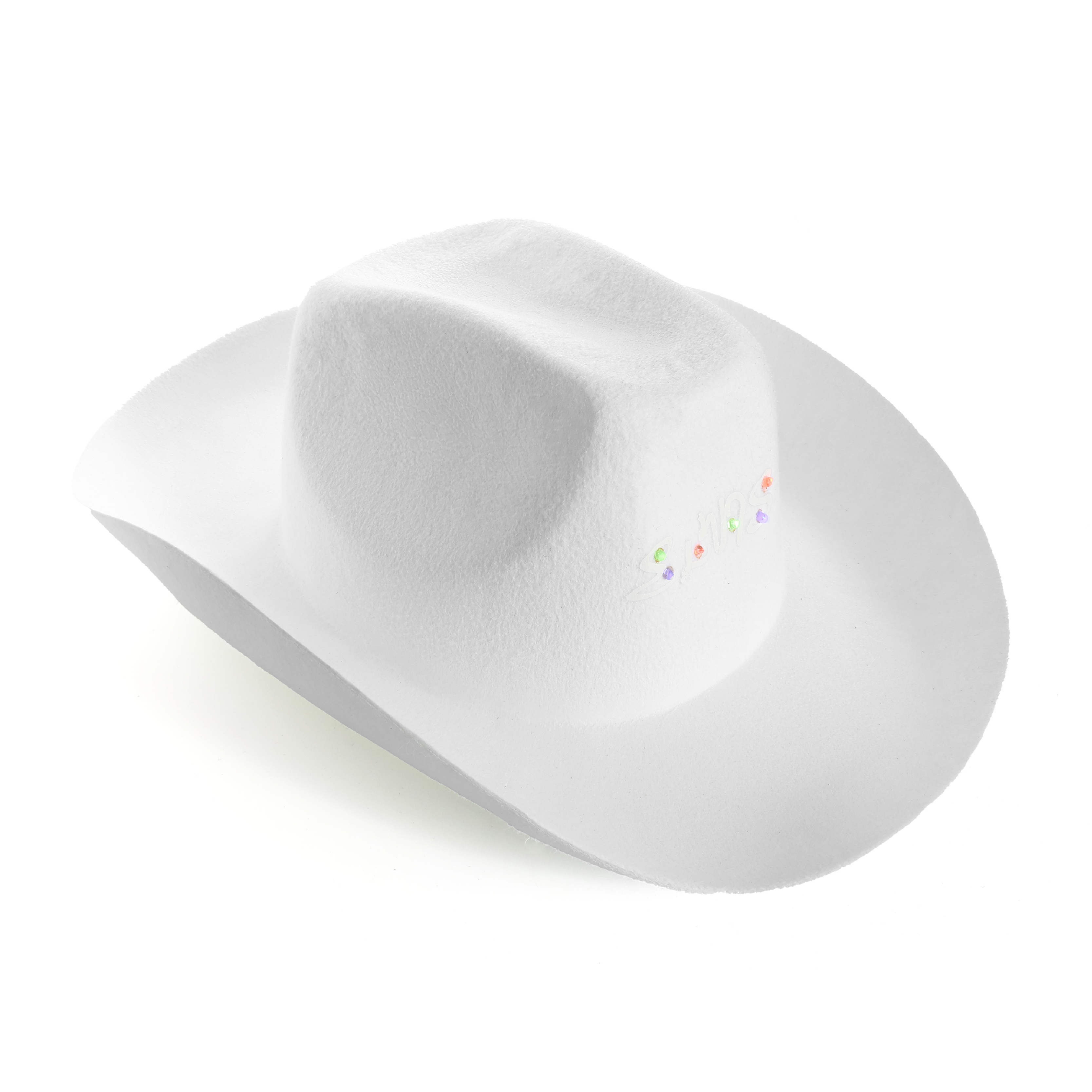 White King of Rock n Roll Cowboy Hat