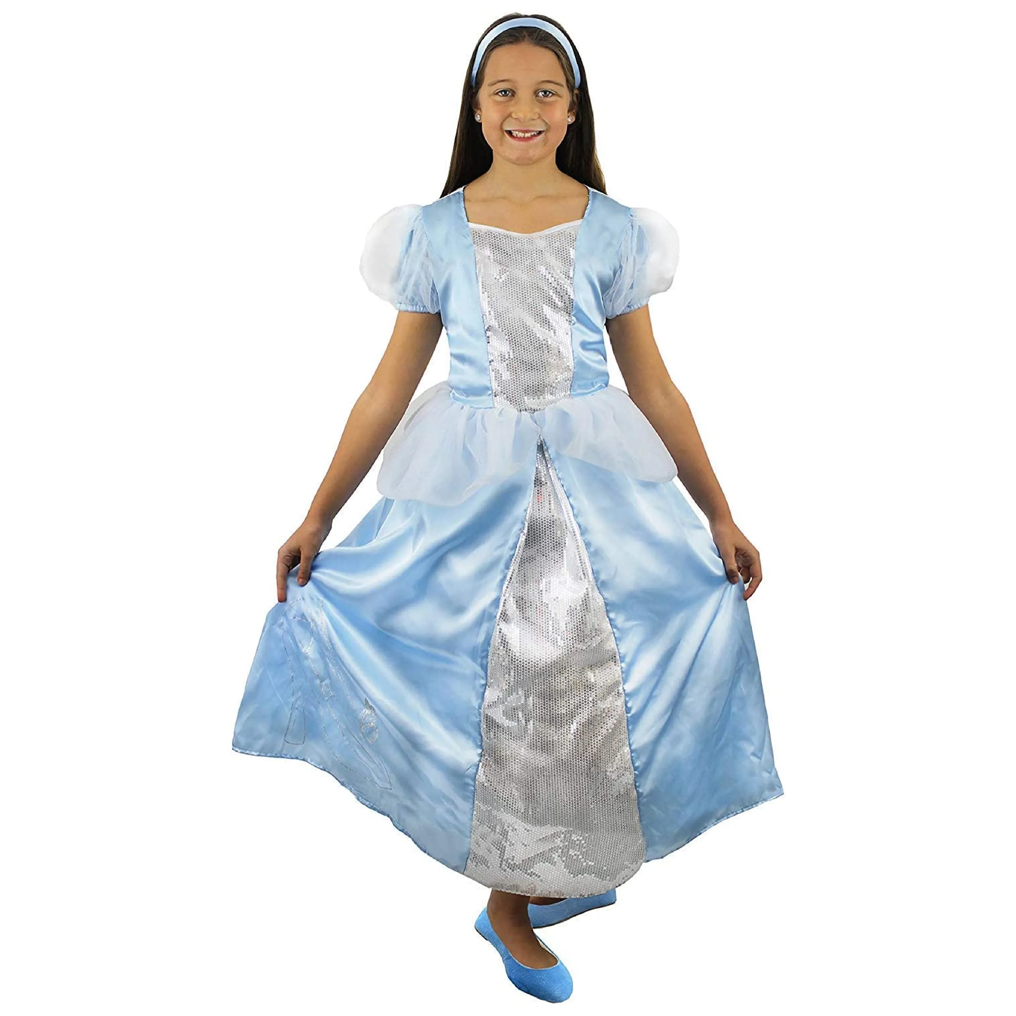 Childs Blue Princess Costume
