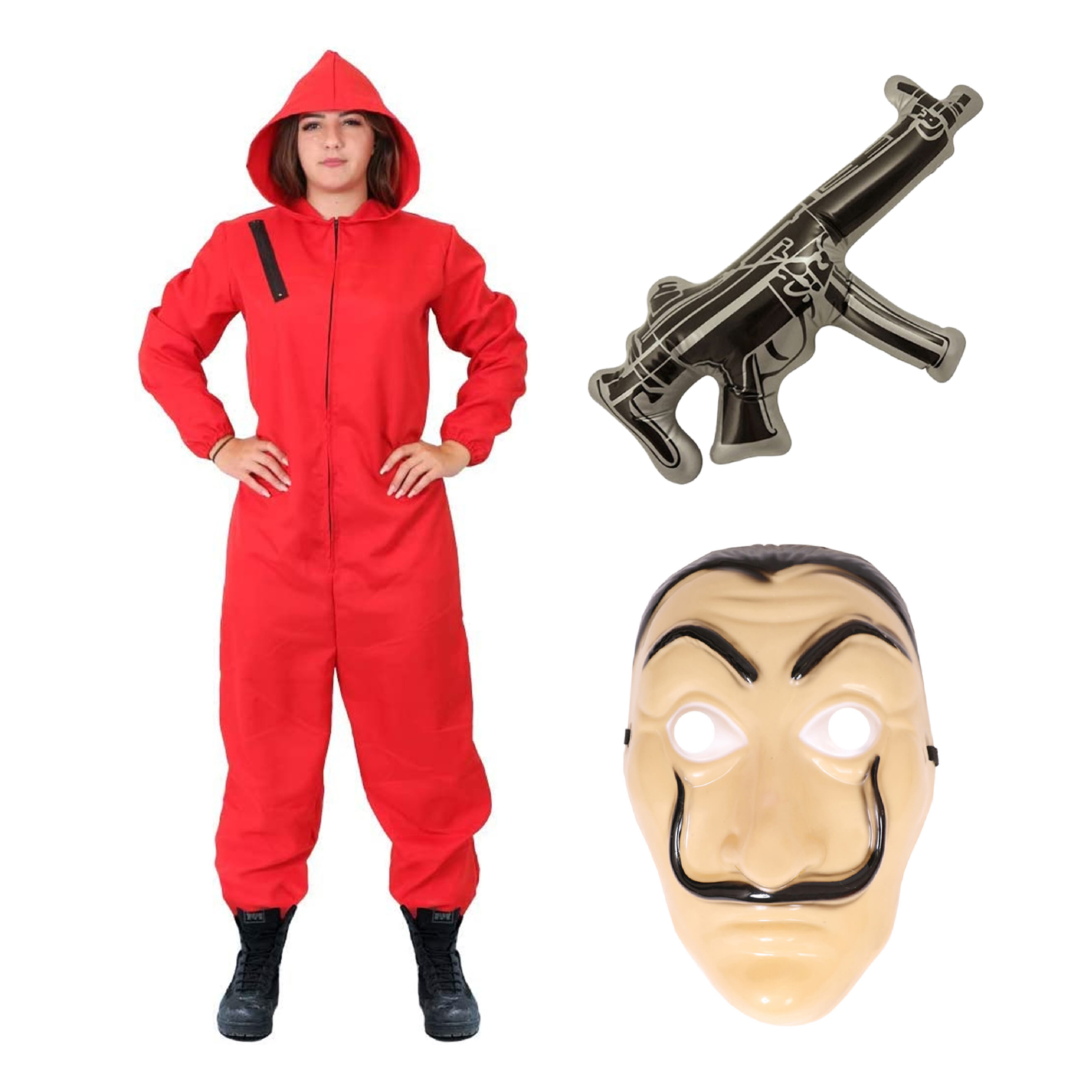 Adults Money Heist Costume Set
