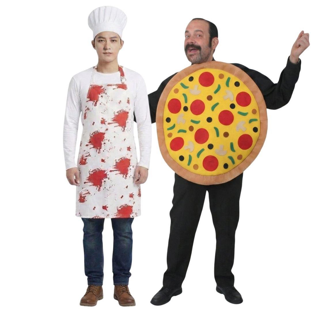 Adults Pizza & Chef Duo Costume