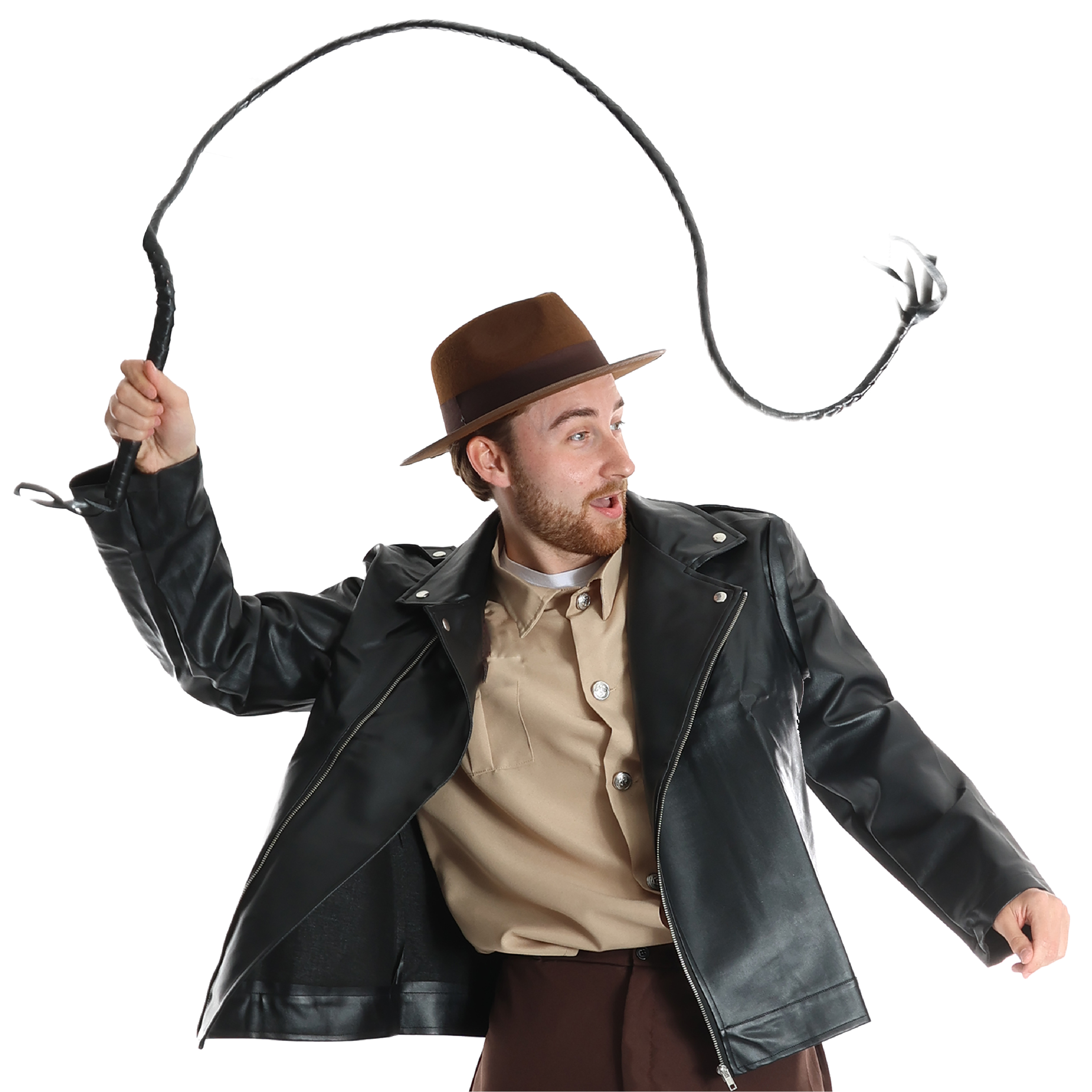 Indiana Jones - Leather Jacket, Hat and Whip