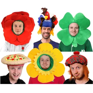 6 Pack Novelty Six Nations Hat Set