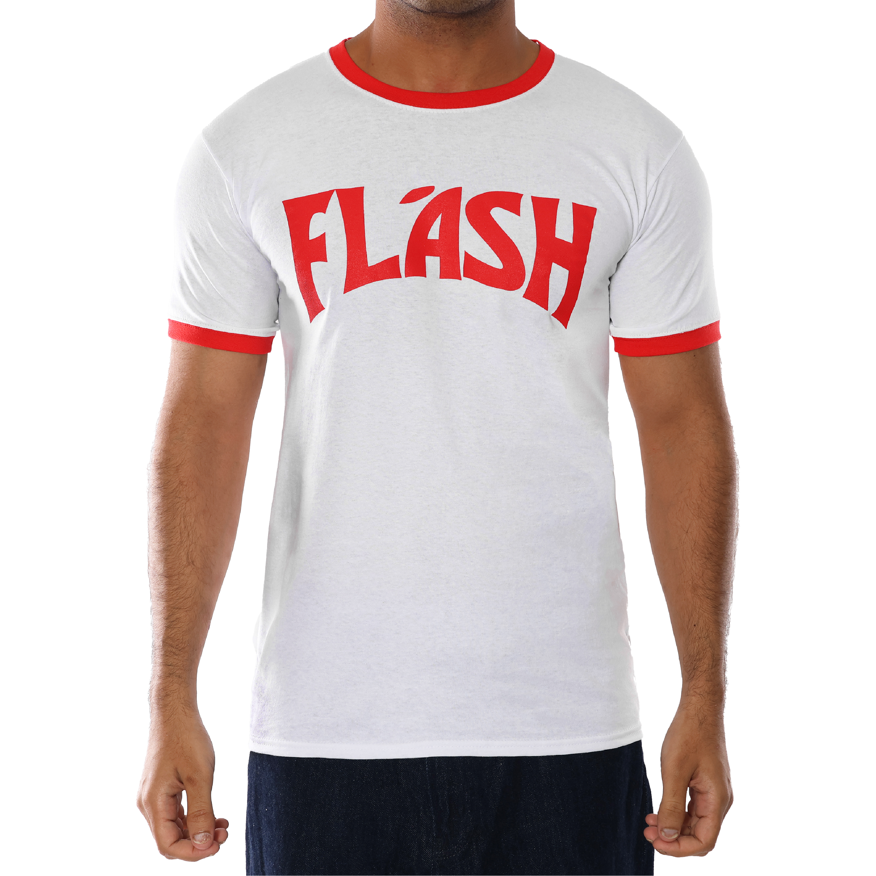 Flash Gordon Inspired T-Shirt – 80s Fancy Dress Costume Tee for Retro Movie & Comic Book Fans