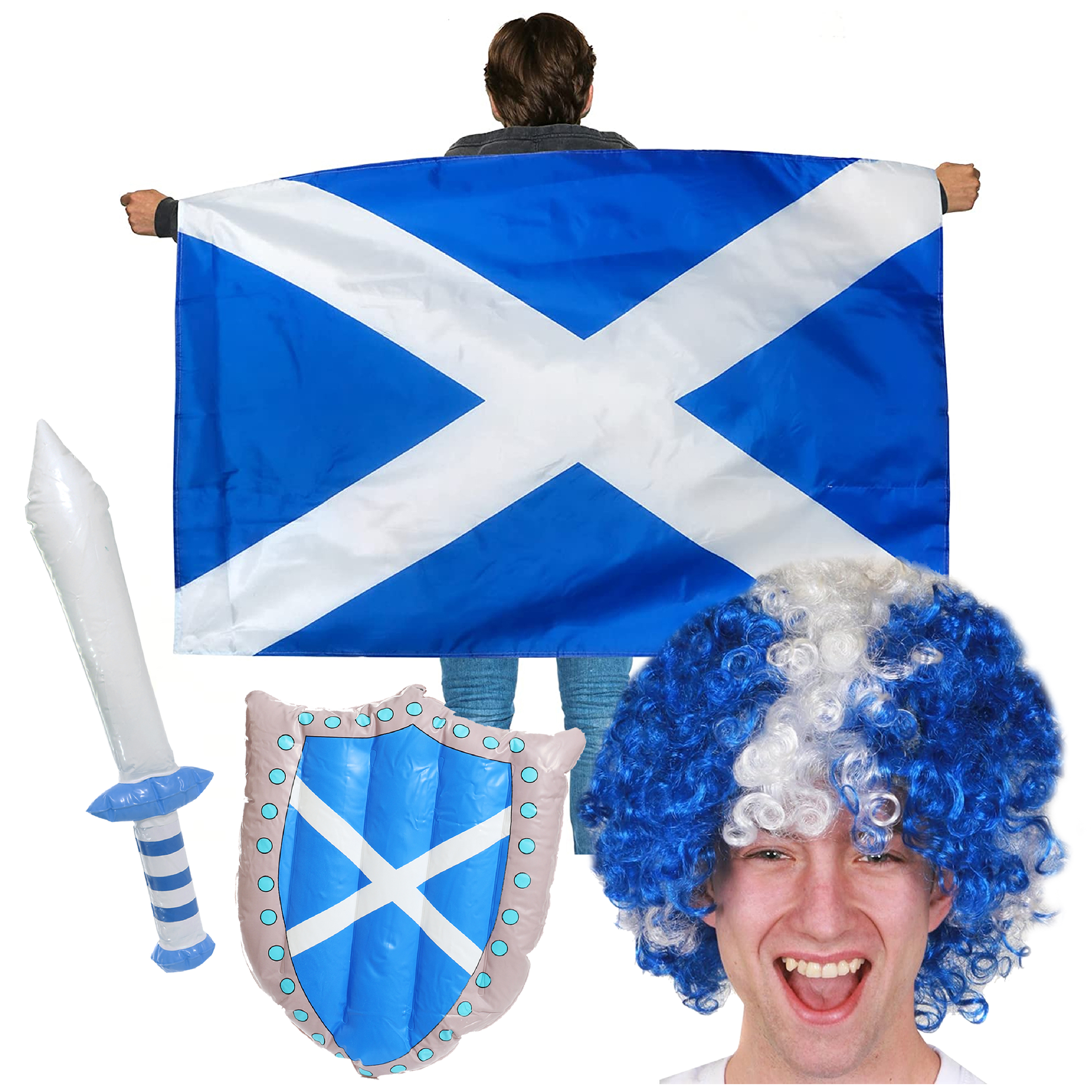 St Andrews Day Scottish Supporters Set Burns Night