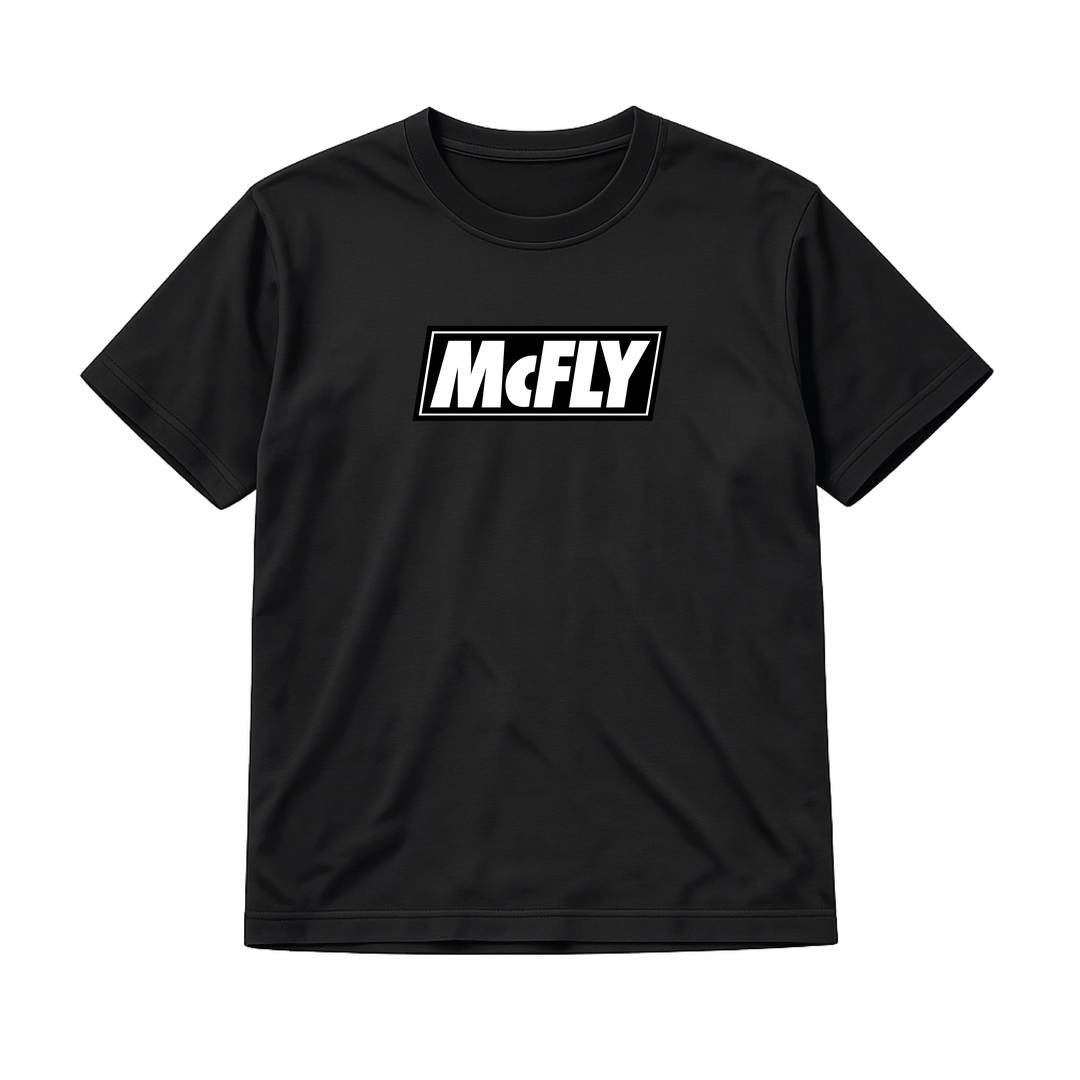 Adults Rock-Inspired T-Shirt | Black Graphic Tee | White Text Print | 100% Cotton