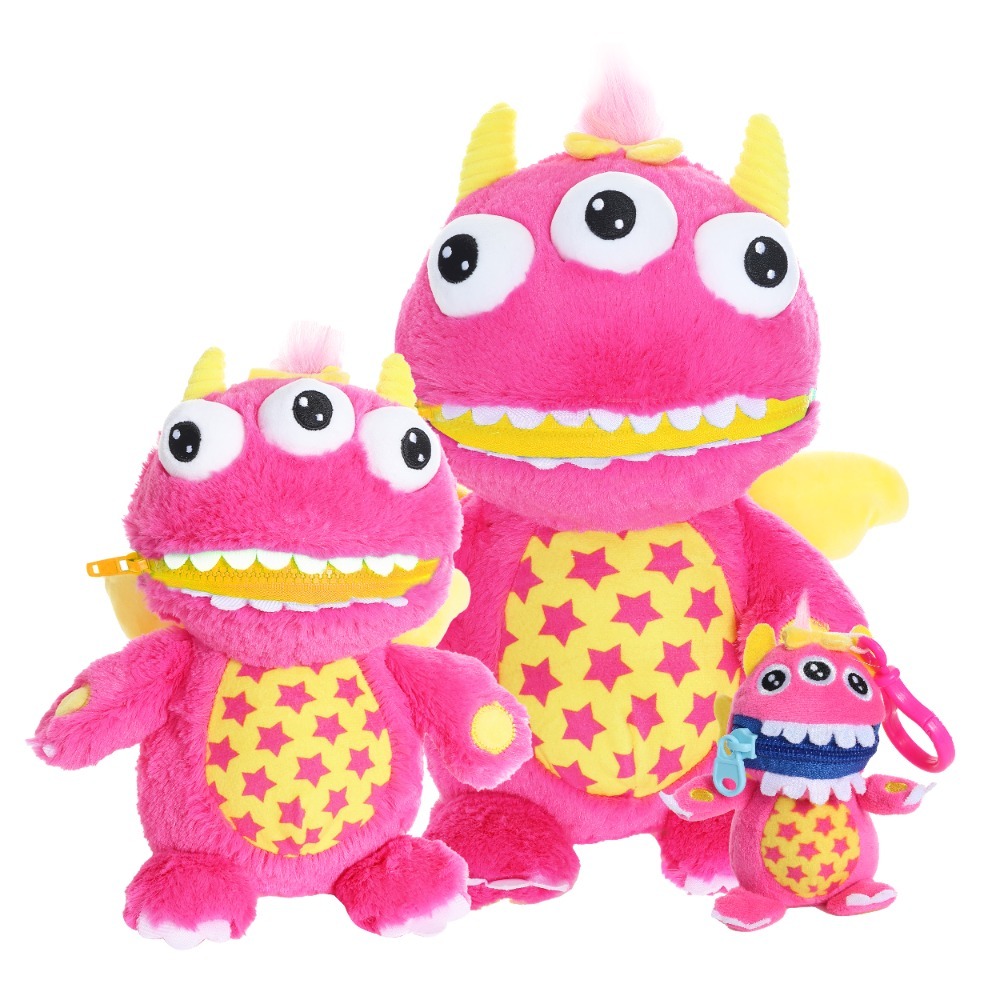 Luna Full Worry Yummy Monster 3 Pack - Clip, Medium and Large