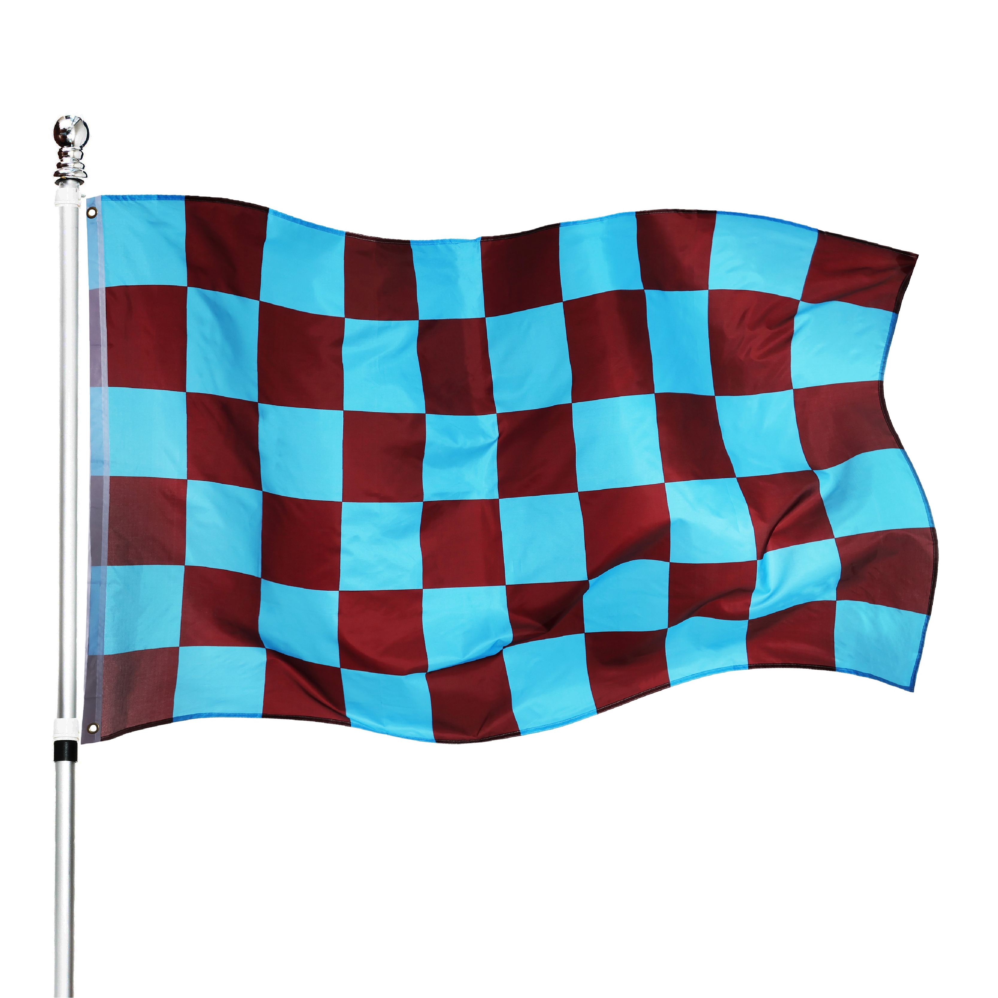 Large 5ft X 3ft Checkered Flag