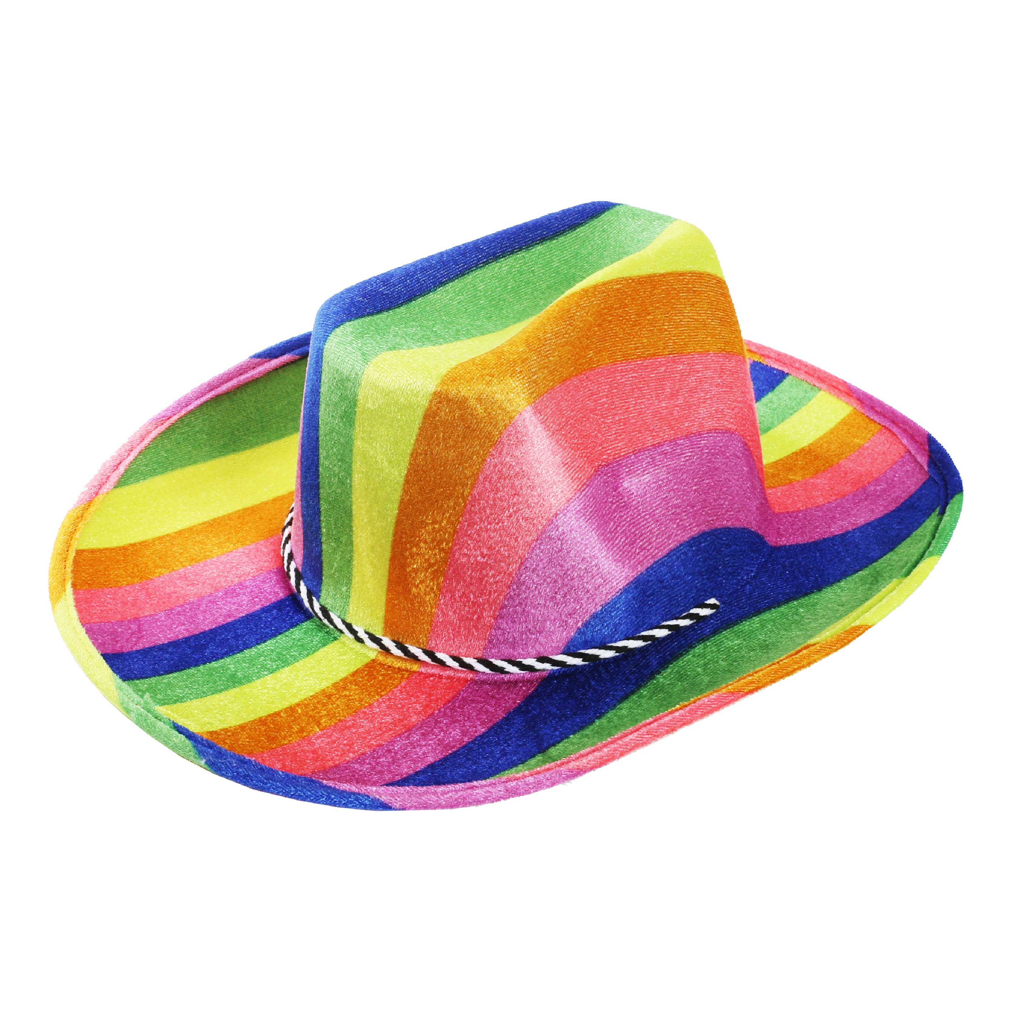 Rainbow Pride Cowboy Hat