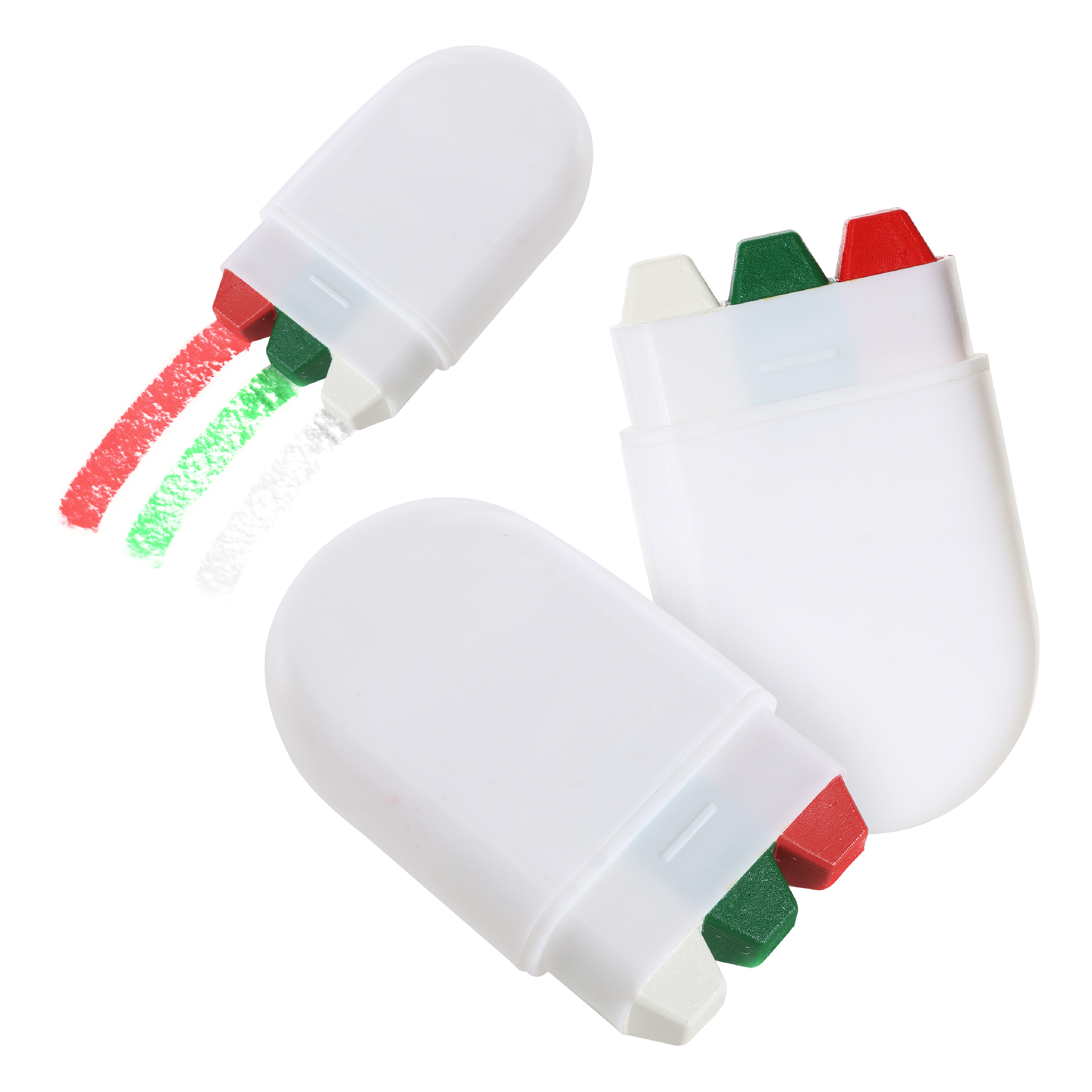 Red, Green & White Wales/ Bulgaria Face Paint Stick