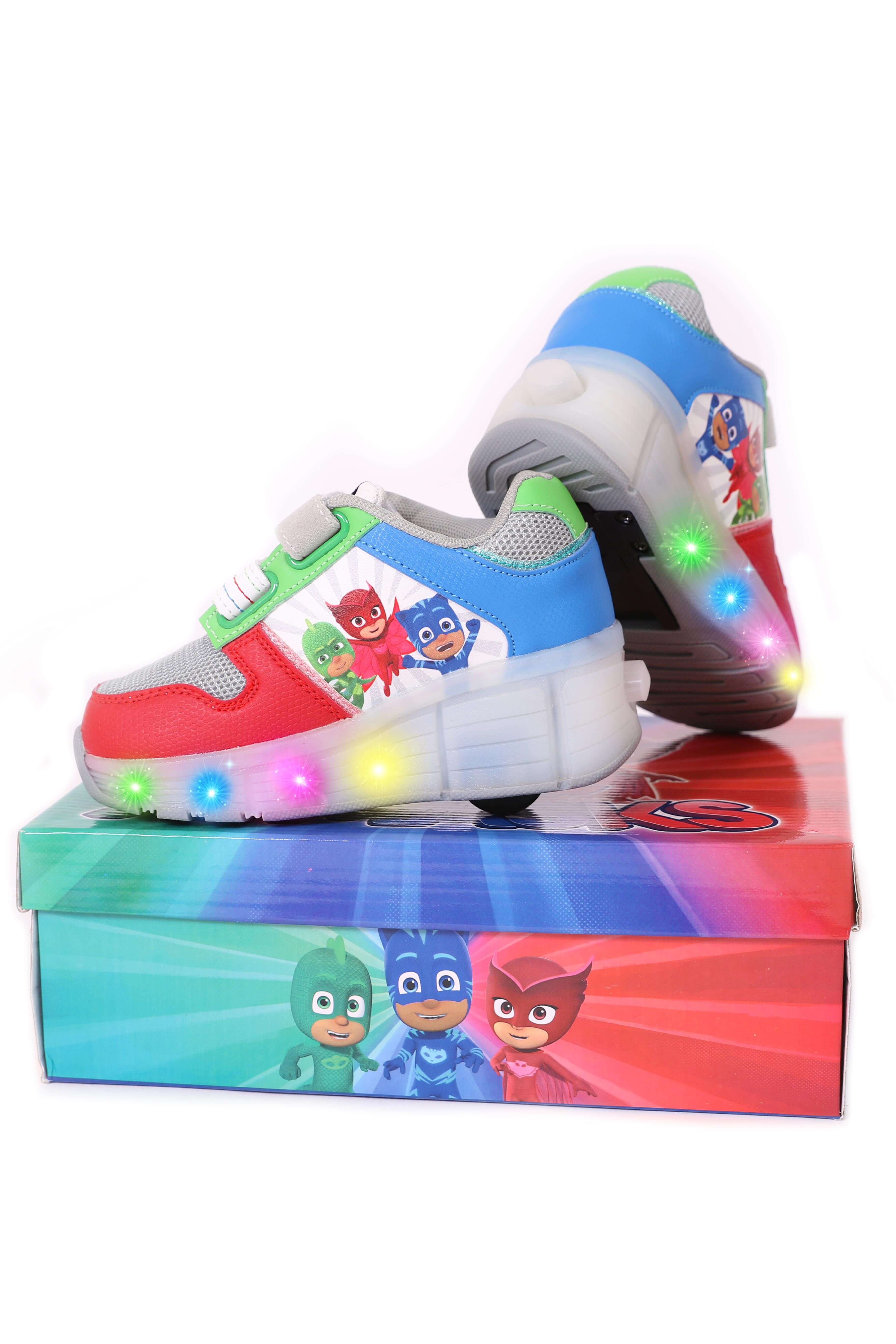Licensed PJ Masks™ Light-up Trainers with Wheels