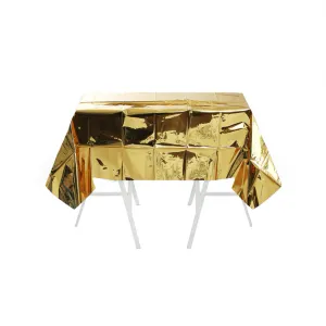 Gold Disposable Table Cover