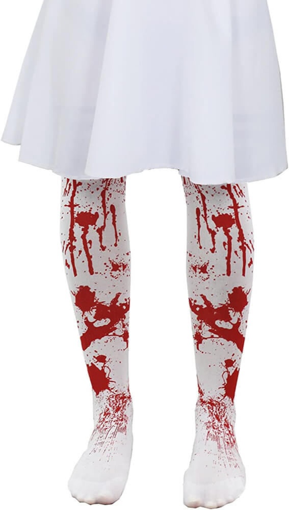Girls Bloodstained Tights
