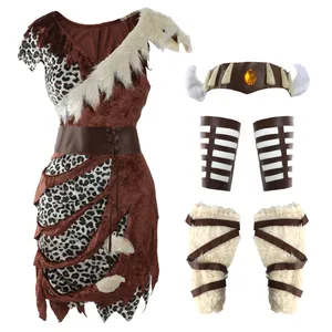 Ladies Cavewoman Warrior Costume