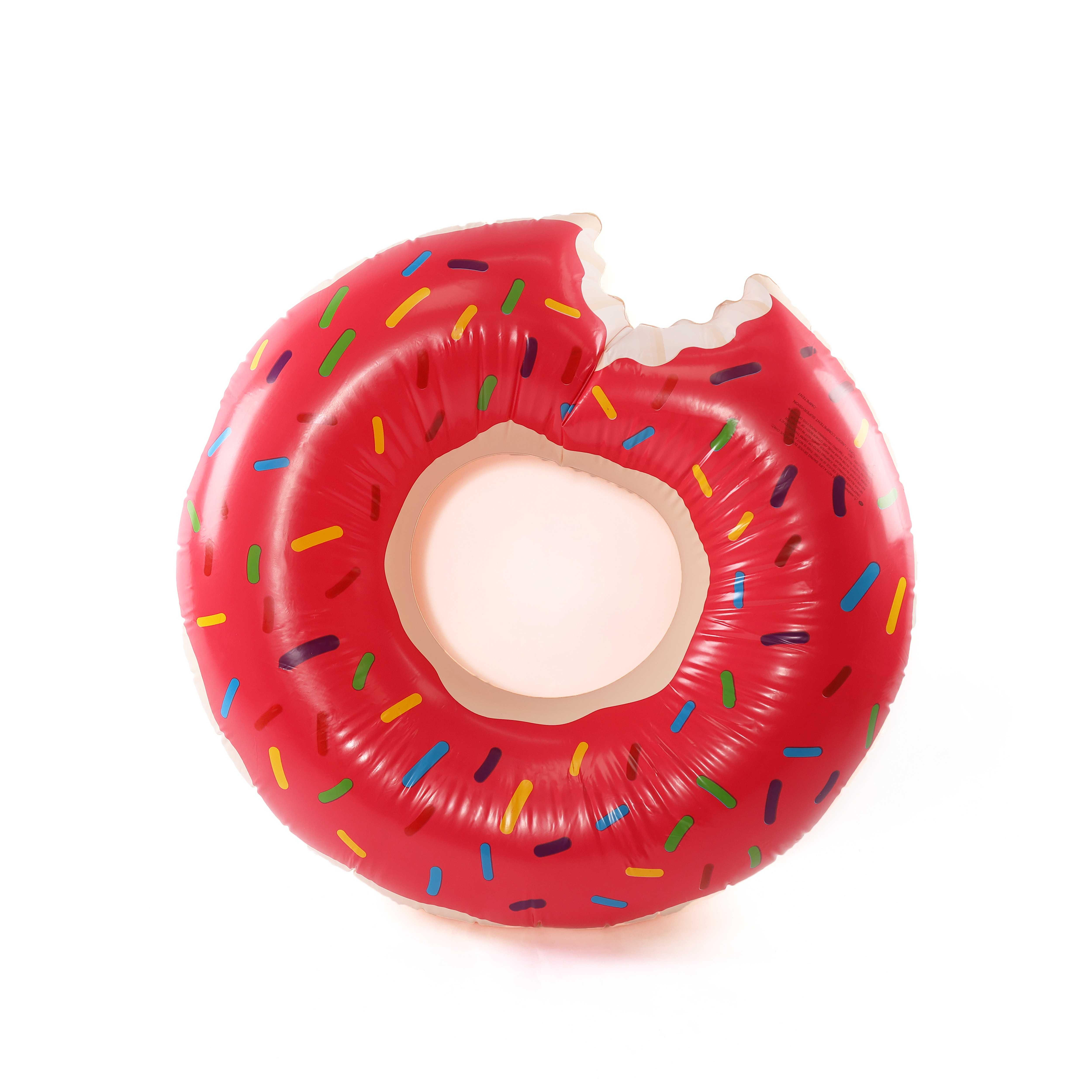 Inflatable Pink Doughnut Ring - 107cm / 42 Inch