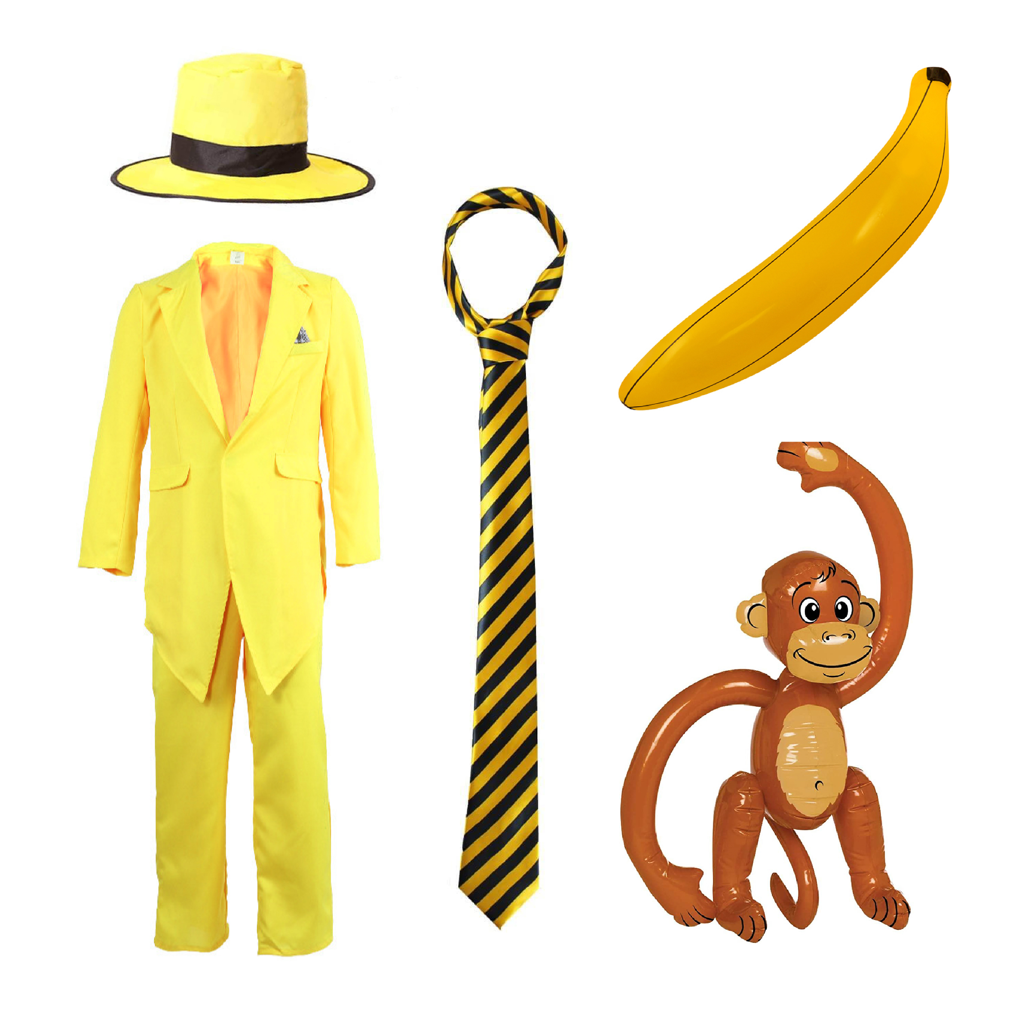 Curious George Monkey Costume Set