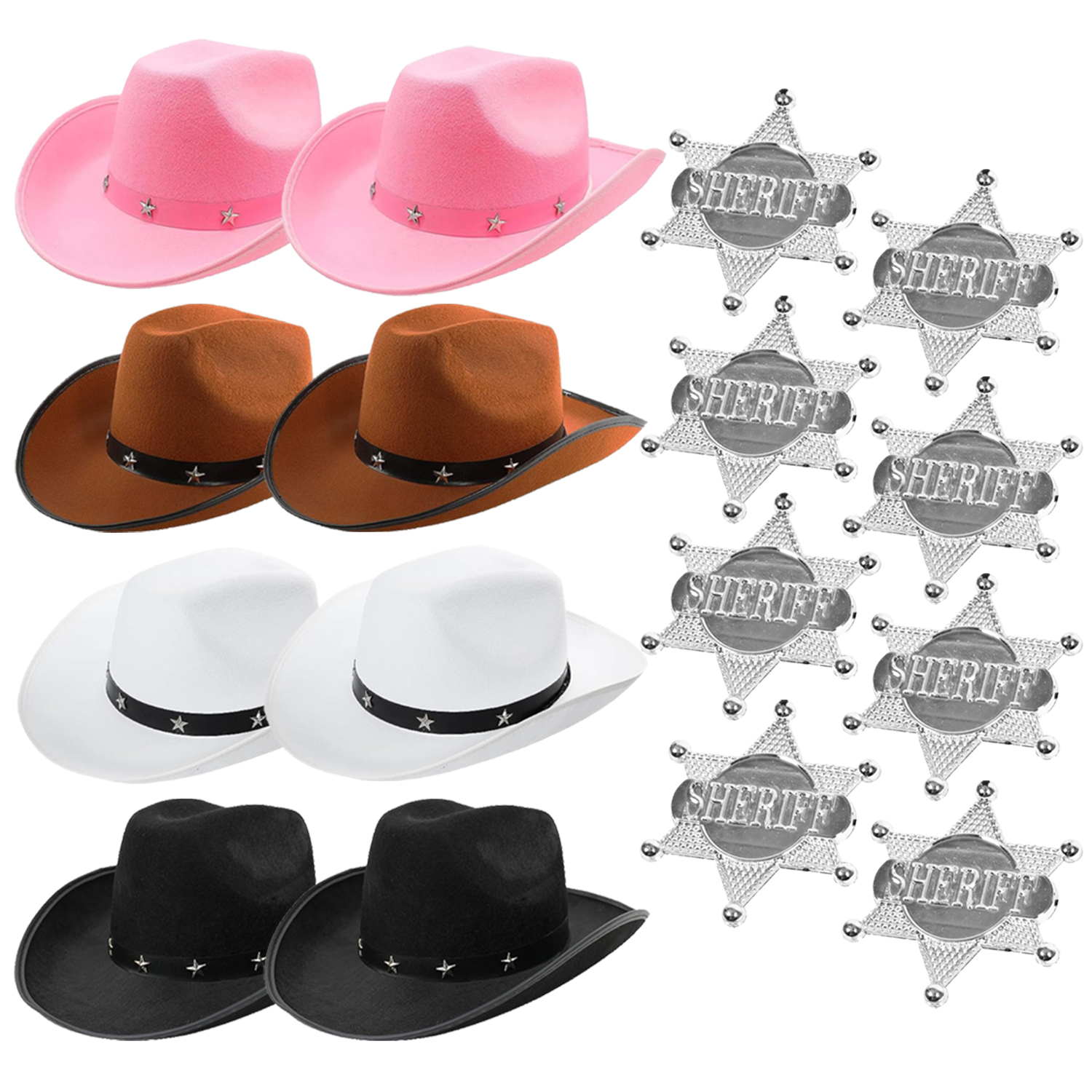 Cowboy Hats Set