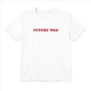 Ladies “Future Wag” Baby Tee | Women’s Funny Football Supporter Tee | White Slogan Top