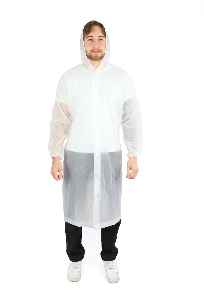 Adults Hooded Waterproof Raincoat