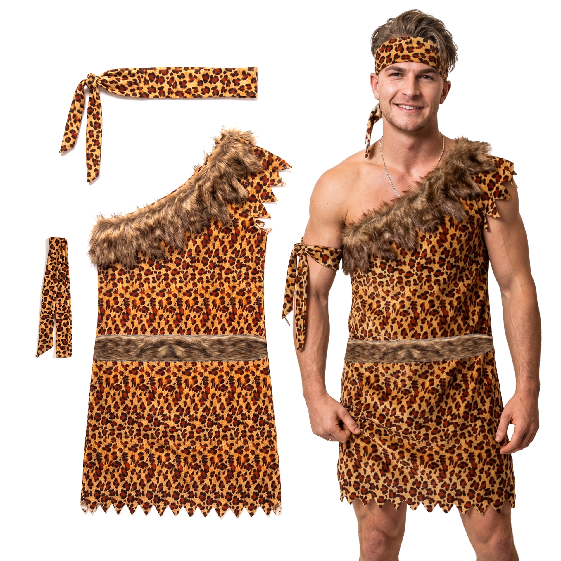 Mens Caveman Costume