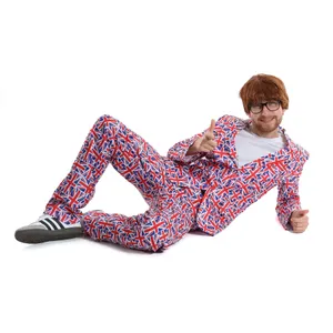 Austin Powers - Wig, Glasses & Suit